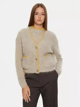 Кардиган свободного кроя American Vintage, бежевый