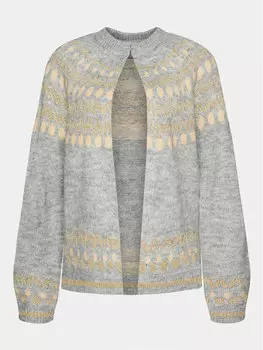 Кардиган свободного кроя Culture, серый