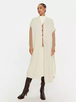 Кардиган свободного кроя Dixie, белый