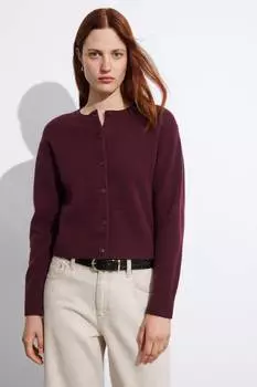 Кардиган свободного кроя из мериносовой шерсти & Other Stories, красный