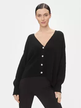 Кардиган свободного кроя Kontatto, черный