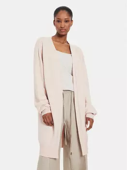 Кардиган свободного кроя Kontatto, розовый