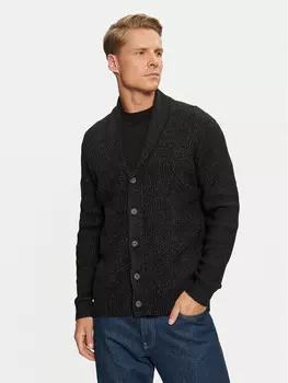 Кардиган свободного кроя Lindbergh, черный