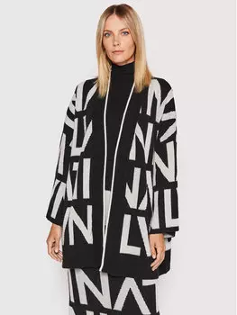 Кардиган свободного кроя Liviana Conti, черный