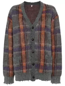 Кардиган свободного кроя R13, серый