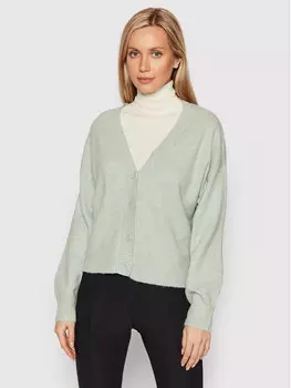 Кардиган свободного кроя Vero Moda, зеленый