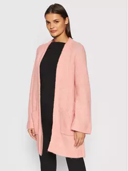 Кардиган свободного кроя Yas, розовый