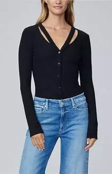Кардиган Sycamore черного цвета Paige