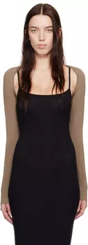 Кардиган Taupe Contour Nylon Shrug SKIMS