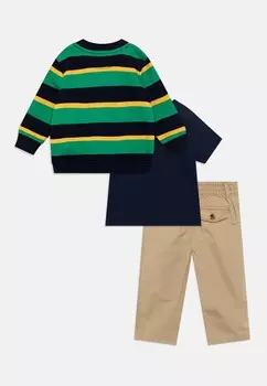 Кардиган TEE & CARDIGAN & TROUSER UNISEX SET Polo Ralph Lauren, цвет Transparent