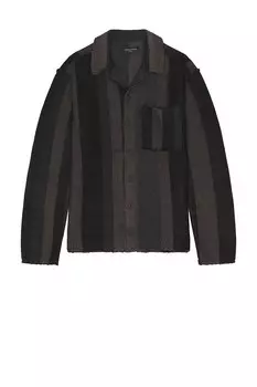 Кардиган temper Allsaints, коричневый