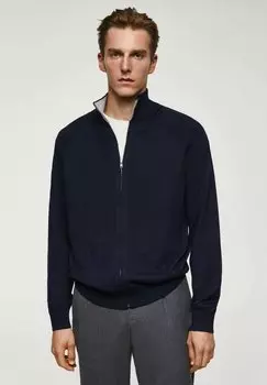 Кардиган Tenc Mango, цвет navy