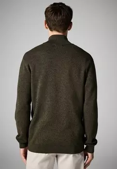 Кардиган TEXTURED PREMIUM ZIP THROUGH Next, зеленый