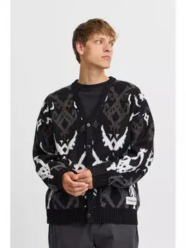 Кардиган TheJoggConcept Strickjacke, черный