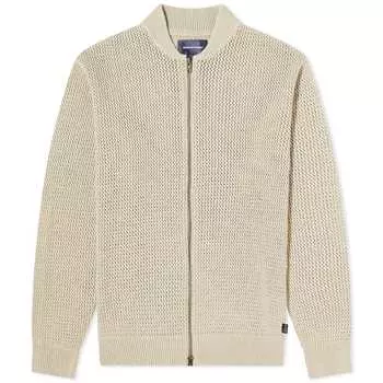 Кардиган Thisisneverthat Net Knit, бежевый