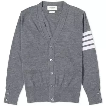 Кардиган Thom Browne Classic Merino, цвет Medium Grey