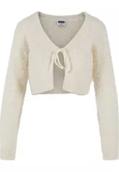 Кардиган Tied Cropped Urban Classics, цвет whitesand