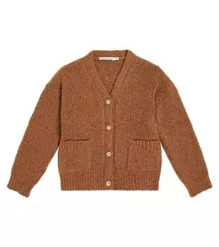 Кардиган tirso из смесовой шерсти The New Society, бежевый