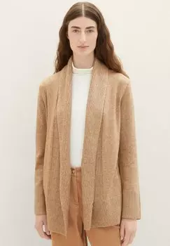 Кардиган TOM TAILOR, цвет blush mahogany melange