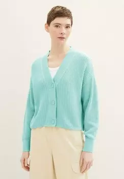 Кардиган TOM TAILOR DENIM, цвет pastel turquoise