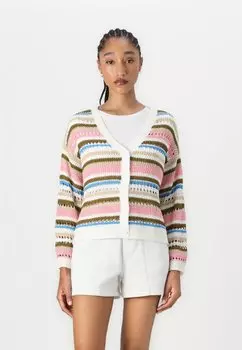 Кардиган TOM TAILOR DENIM, мультиколор