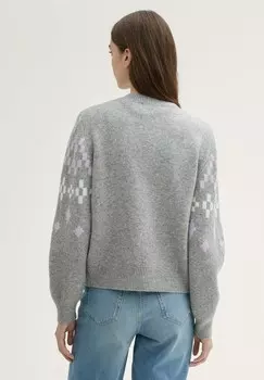 Кардиган TOM TAILOR DENIM, серый