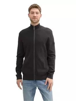 Кардиган Tom Tailor Strickjacke STRUCTURED KNIT, серый