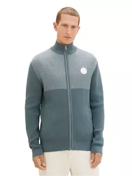 Кардиган Tom Tailor, зеленый