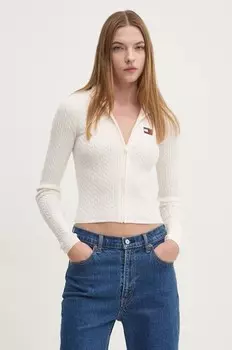 Кардиган Tommy Jeans, бежевый