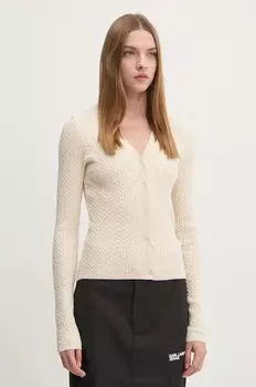 Кардиган Tommy Jeans, бежевый