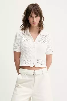 Кардиган Tommy Jeans, бежевый