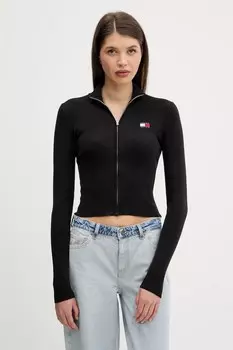 Кардиган Tommy Jeans, черный