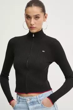 Кардиган Tommy Jeans, черный