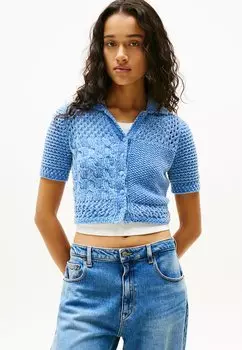 Кардиган Tommy Jeans, синий