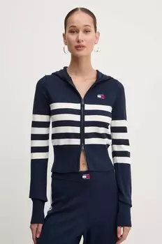 Кардиган Tommy Jeans, темно-синий