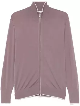 Кардиган тонкой вязки Eleventy, фиолетовый