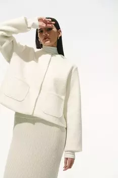 Кардиган тонкой вязки H&M, бежевый