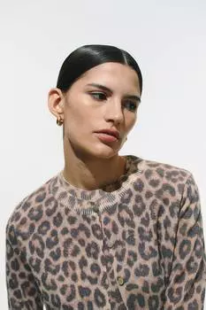 Кардиган тонкой вязки H&M, мультиколор