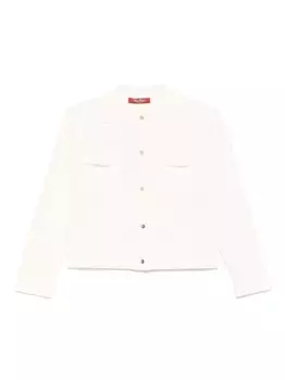 Кардиган тонкой вязки MAX MARA, белый