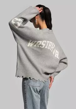 Кардиган TOVE CARDIGAN WRSTBHVR, серый