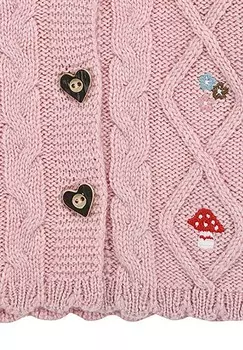 Кардиган TRACHTEN Alpenglck, светло-розовый