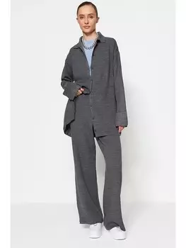 Кардиган trendyol 2tlg. Outfit, антрацит