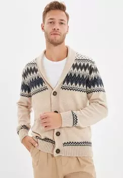 Кардиган Trendyol, бежевый