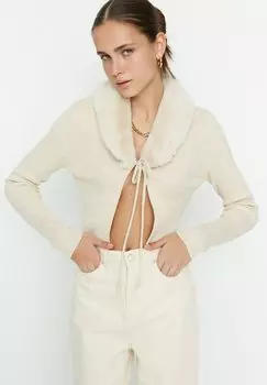 Кардиган Trendyol, бежевый