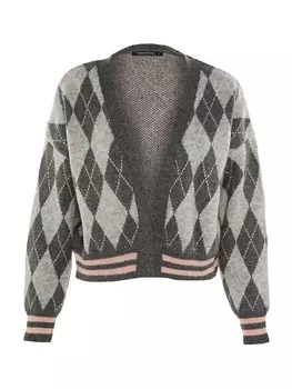 Кардиган Trendyol Knit Cardigan, цвет Grey/Dark grey