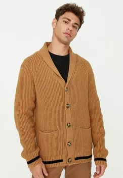 Кардиган Trendyol, коричневый