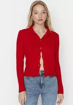 Кардиган Trendyol, красный