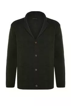 Кардиган TRENDYOL MAN, хаки