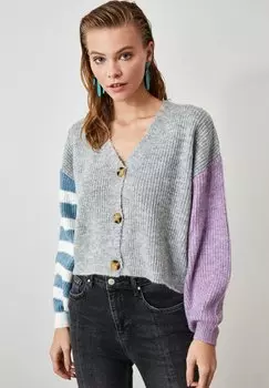 Кардиган Trendyol, серый