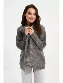 Кардиган trendyol, серый